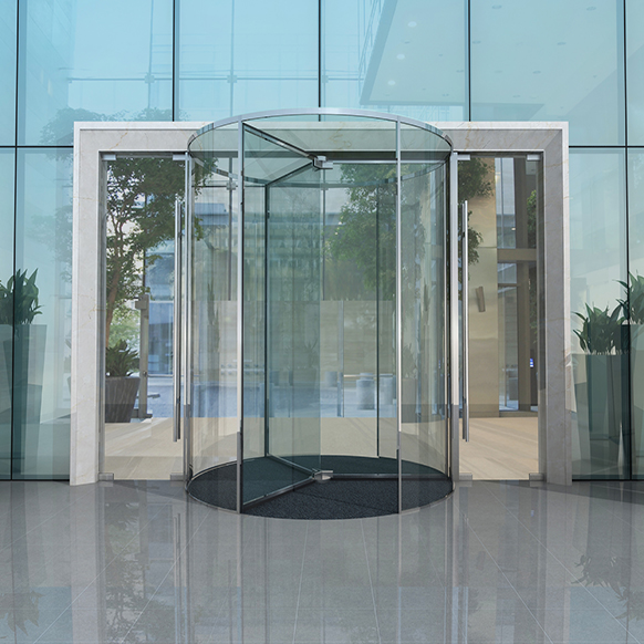 水晶自動(dòng)旋轉(zhuǎn)門